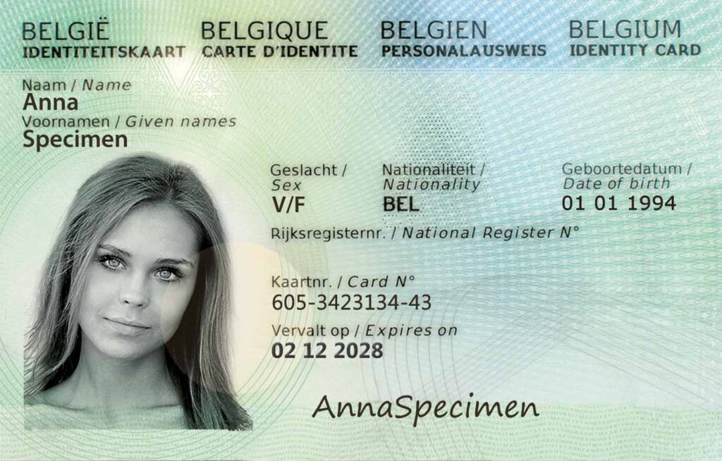 Buy Belgian ID Card Online